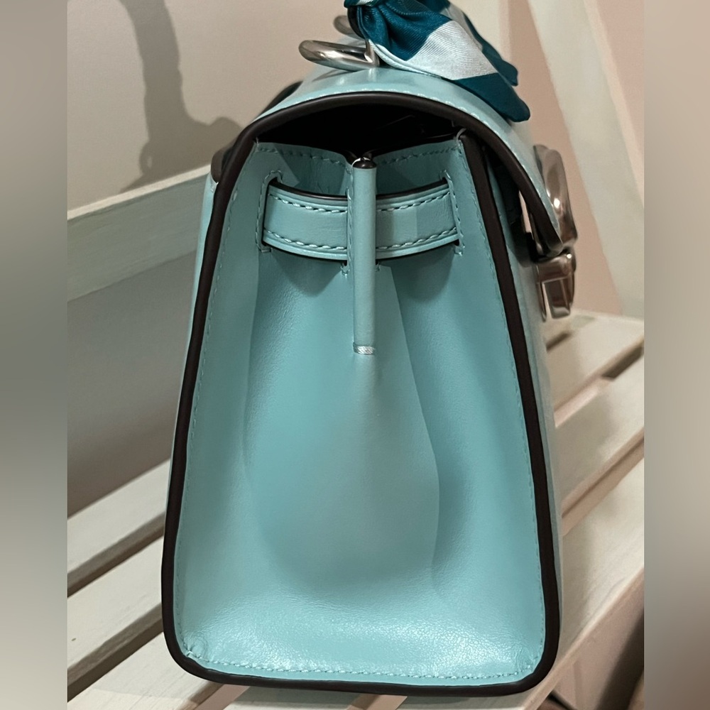 Coach Sammy Top Handle Bag 21, Faded Blue - Picture 4 of 16